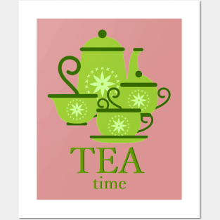 Tea time Posters and Art